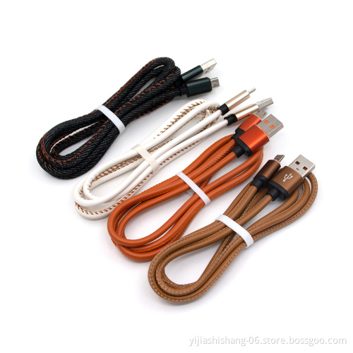 September Purchasing Festival 2020 Amazon Hot Selling Cellphone Accessories 1M USB Data Cable Custom Logo